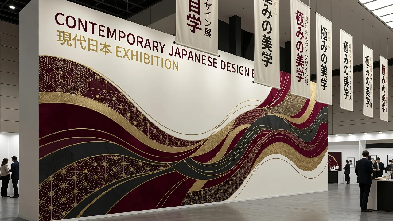 DESIGN EXHIBITION 展示会グラフィックのビジュアルアイデンティティ
